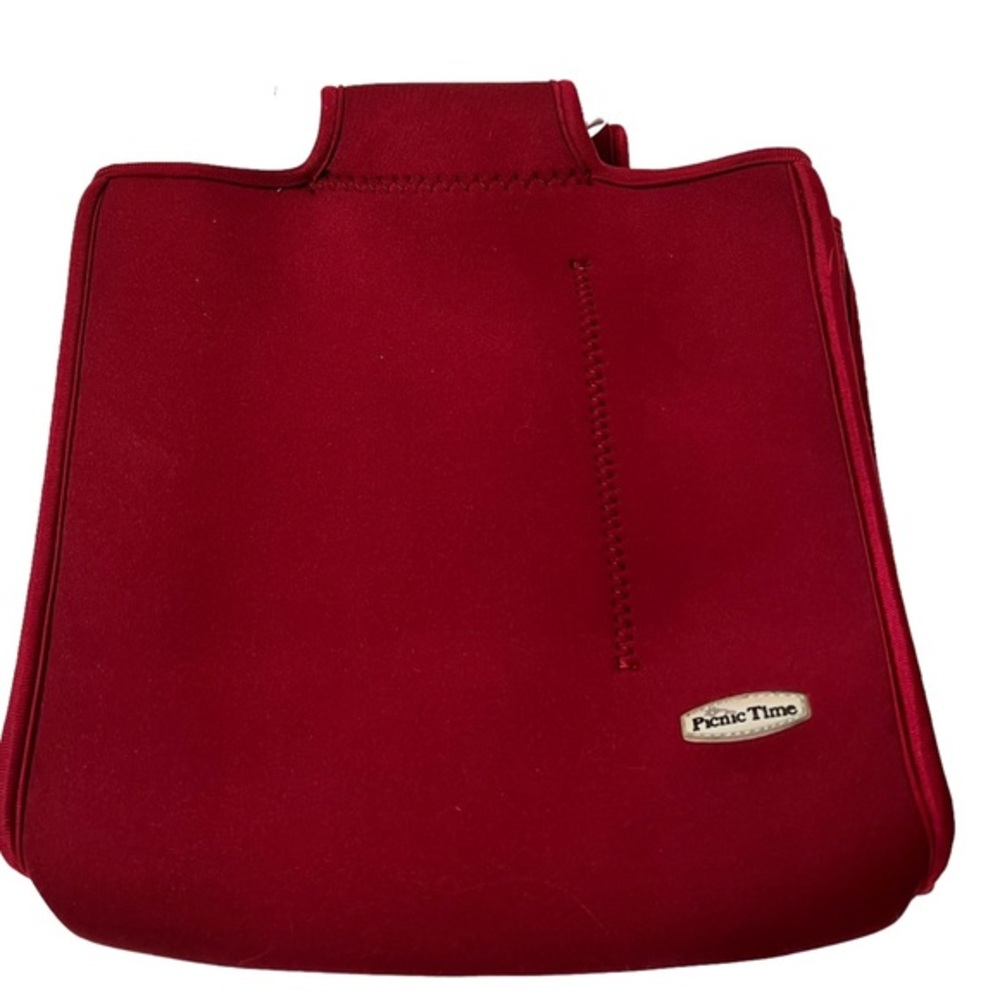 Picnic Time Burgundy Neoprene Lunch